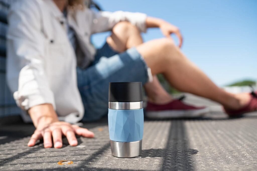 Emsa Travel Mug Compact Blau