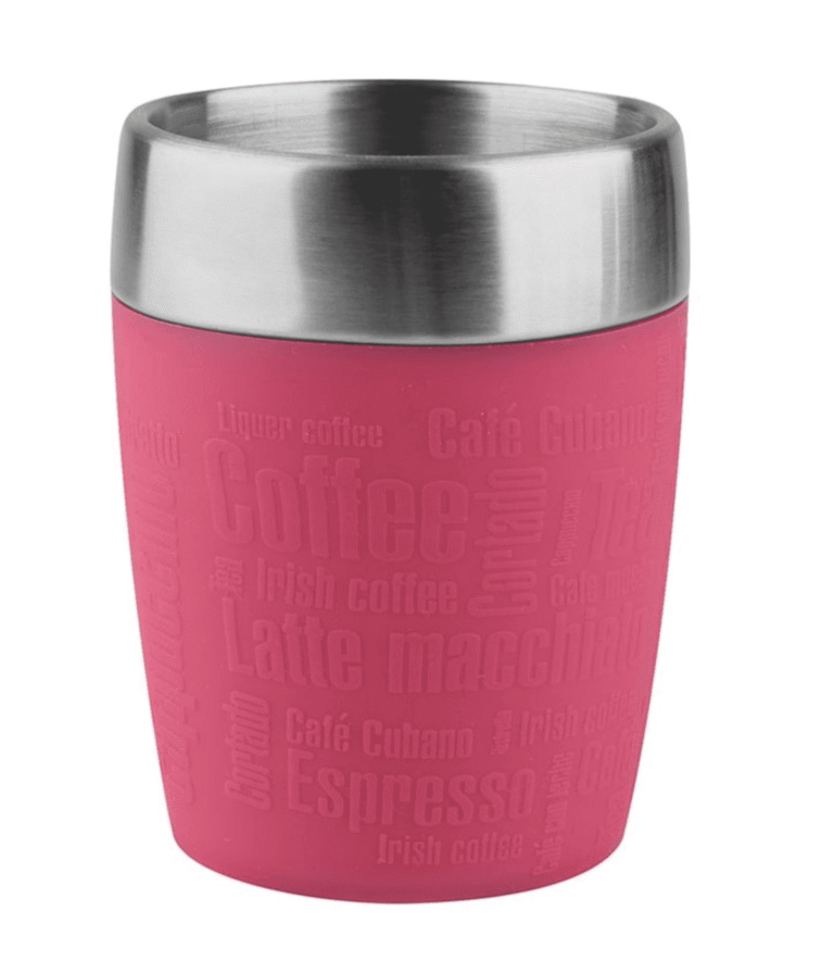 Emsa Travel Cup in Pink, gravierbar mit Firmenlogo
