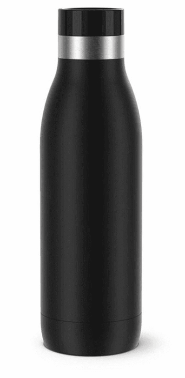 Emsa Bludrop in Schwarz, gravierbar mit Firmenlogo