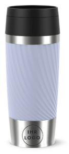 Emsa Travel Twist Mug in Lavendel, gravierbar mit Firmenlogo