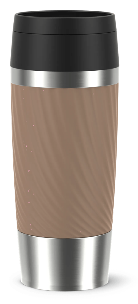 Emsa Travel Twist Mug Nussbraun