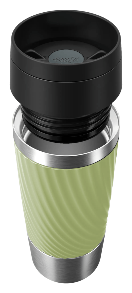 Emsa Travel Twist Mug Salbeigrün