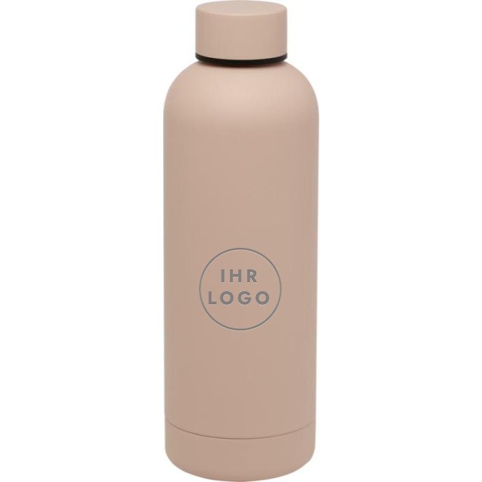 Spring 500 ml Isolierflasche in Zartes Rosé, gravierbar mit Firmenlogo