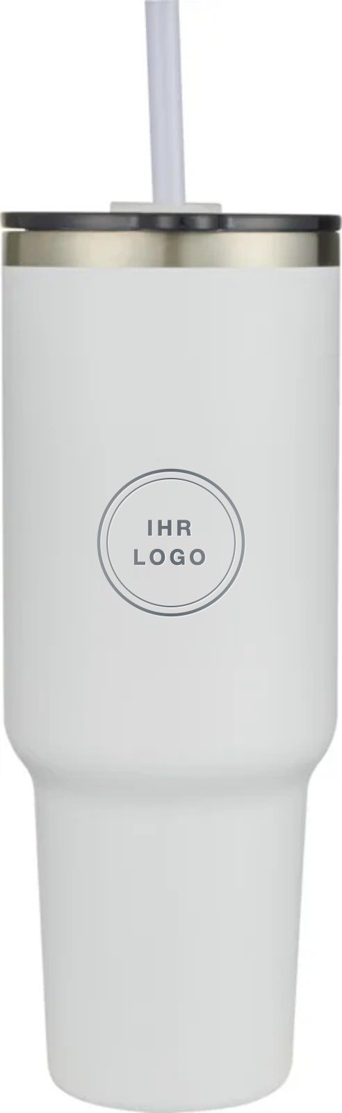 Sydney 1200 ml Isolierbecher in Weiß, gravierbar mit Firmenlogo