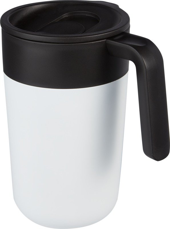 Nordia 400 ml Thermobecher mit Henkel Weiß