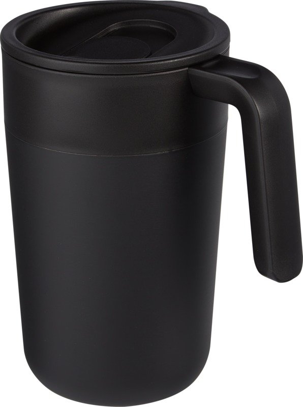 Nordia 400 ml Thermobecher mit Henkel Schwarz