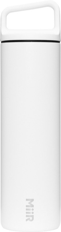 MiiR Widemouth 591 ml Isolierte Trinkflasche in Weiß, gravierbar mit Firmenlogo