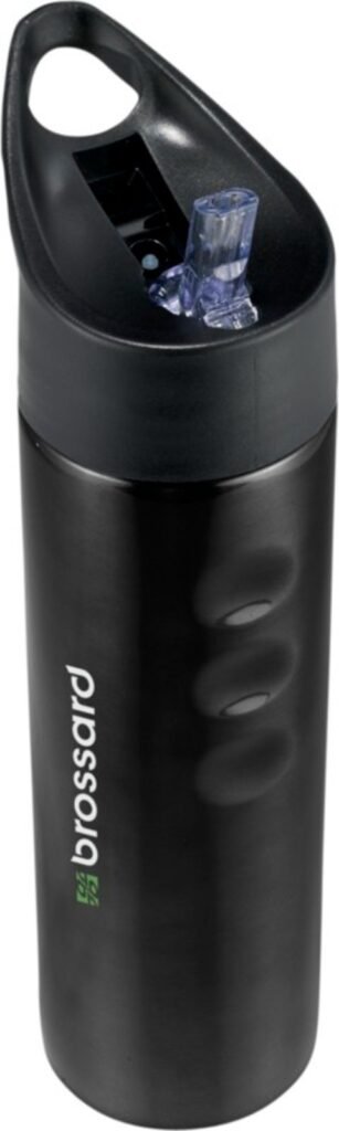 Trixie 750 ml Sportflasche Edelstahl Schwarz