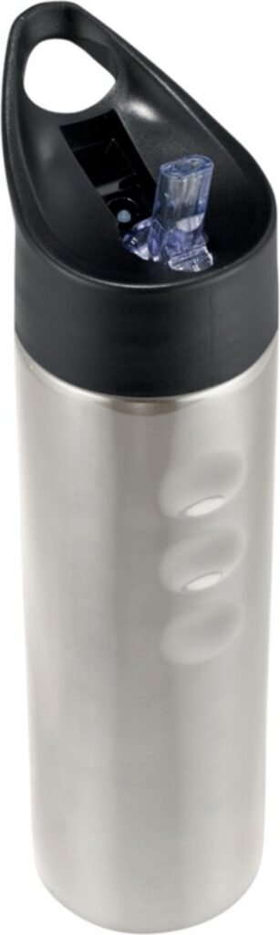 Trixie 750 ml Sportflasche Edelstahl Silber