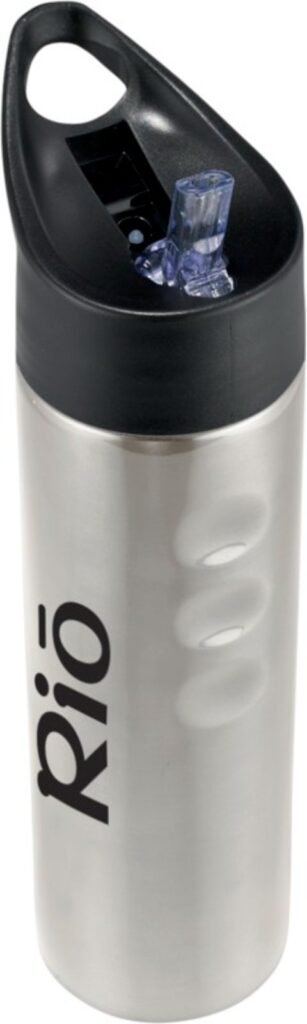 Trixie 750 ml Sportflasche Edelstahl Silber