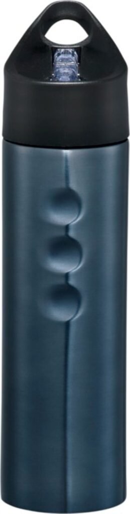 Trixie 750 ml Sportflasche Edelstahl Titanblau
