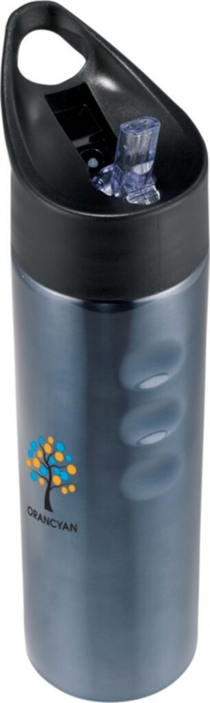 Trixie 750 ml Sportflasche Edelstahl Titanblau